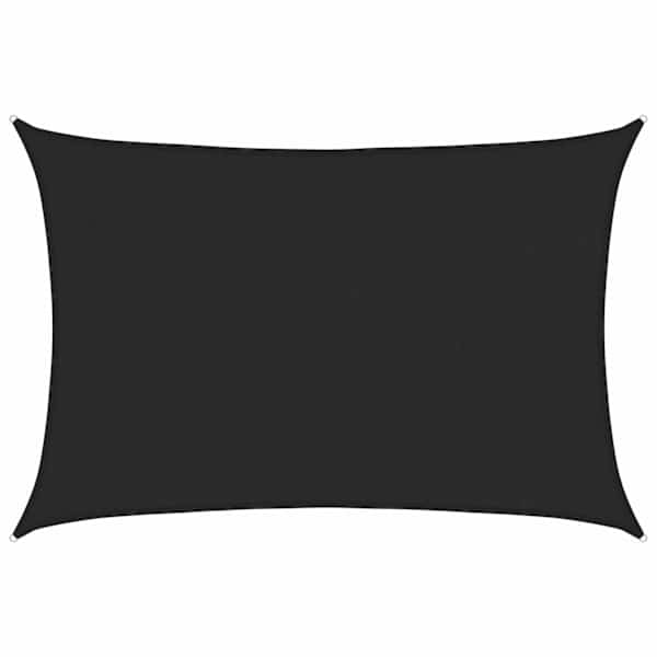 vidaXL p&auml;ikesepuri 160 g/m&sup2;, must, 3 x 4 m, HDPE