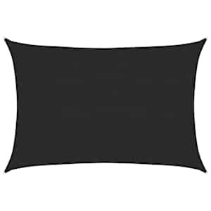 Stínící plachta 160 g/m² černá 3 x 4,5 m HDPE - obrázek 2