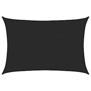 Stínící plachta 160 g/m² černá 3 x 5 m HDPE - obrázek 2