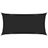 vidaXL p&auml;ikesepuri 160 g/m&sup2; must, 3 x 6 m, HDPE
