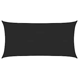 Stínící plachta 160 g/m² černá 3 x 6 m HDPE - obrázek 2