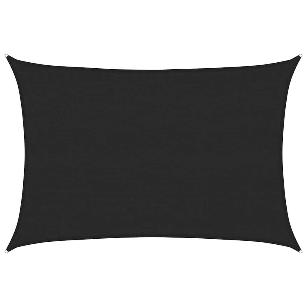 vidaXL Tieniaca plachta 160 g/m² čierna 3,5x5 m HDPE