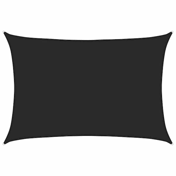 vidaXL p&auml;ikesepuri, 160 g/m&sup2;, must, 4x6 m, HDPE
