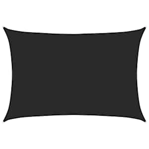 Stínící plachta 160 g/m² černá 4 x 6 m HDPE - obrázek 2