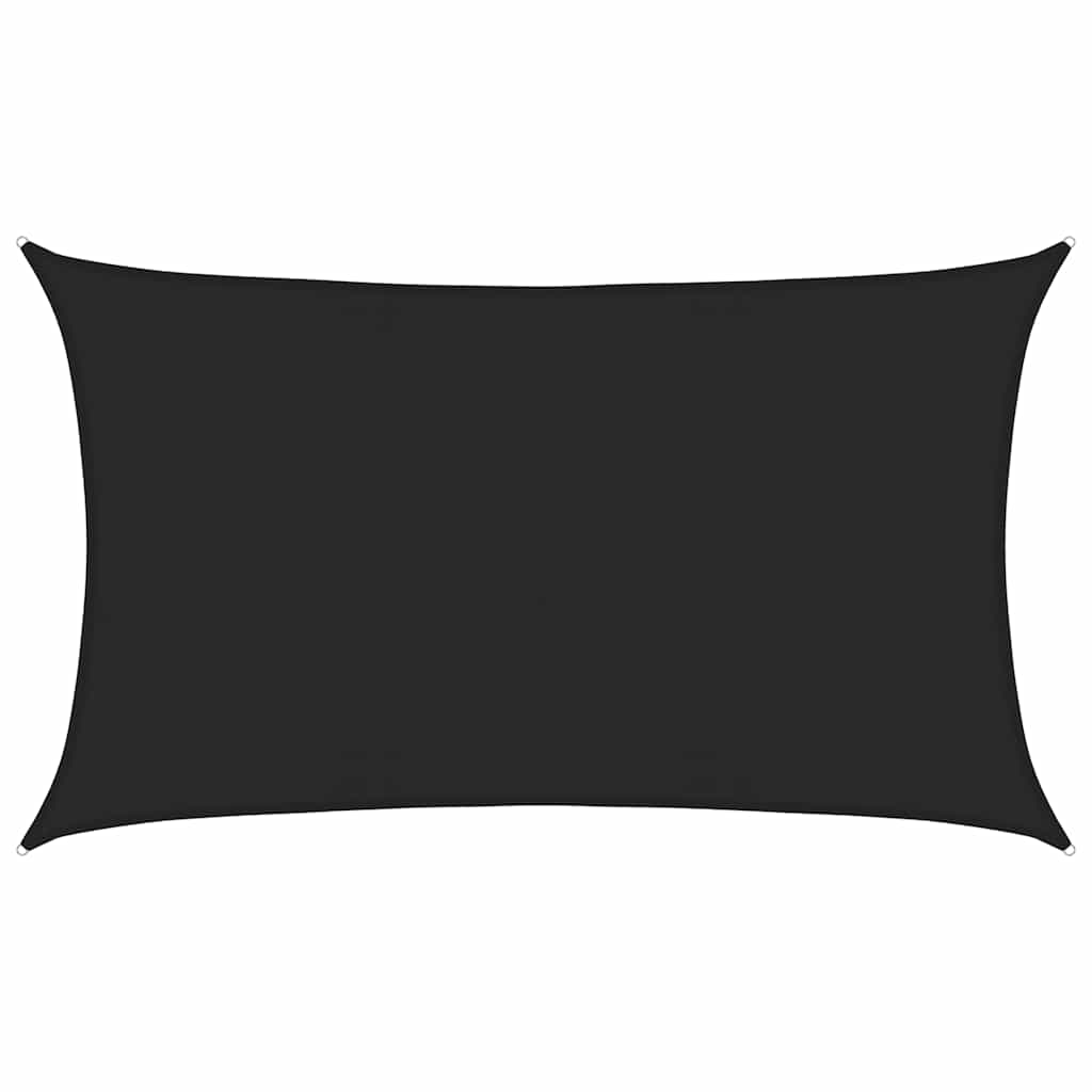 Thumbnail - vidaXL Sonnensegel 160 g/m² Schwarz 5x8 m HDPE