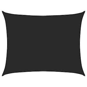 Stínící plachta 160 g/m² černá 6 x 7 m HDPE - obrázek 2