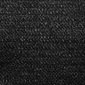 Plachta proti slunci 160 g/m² obdélník černá 6 x 8 m HDPE - obrázek 9