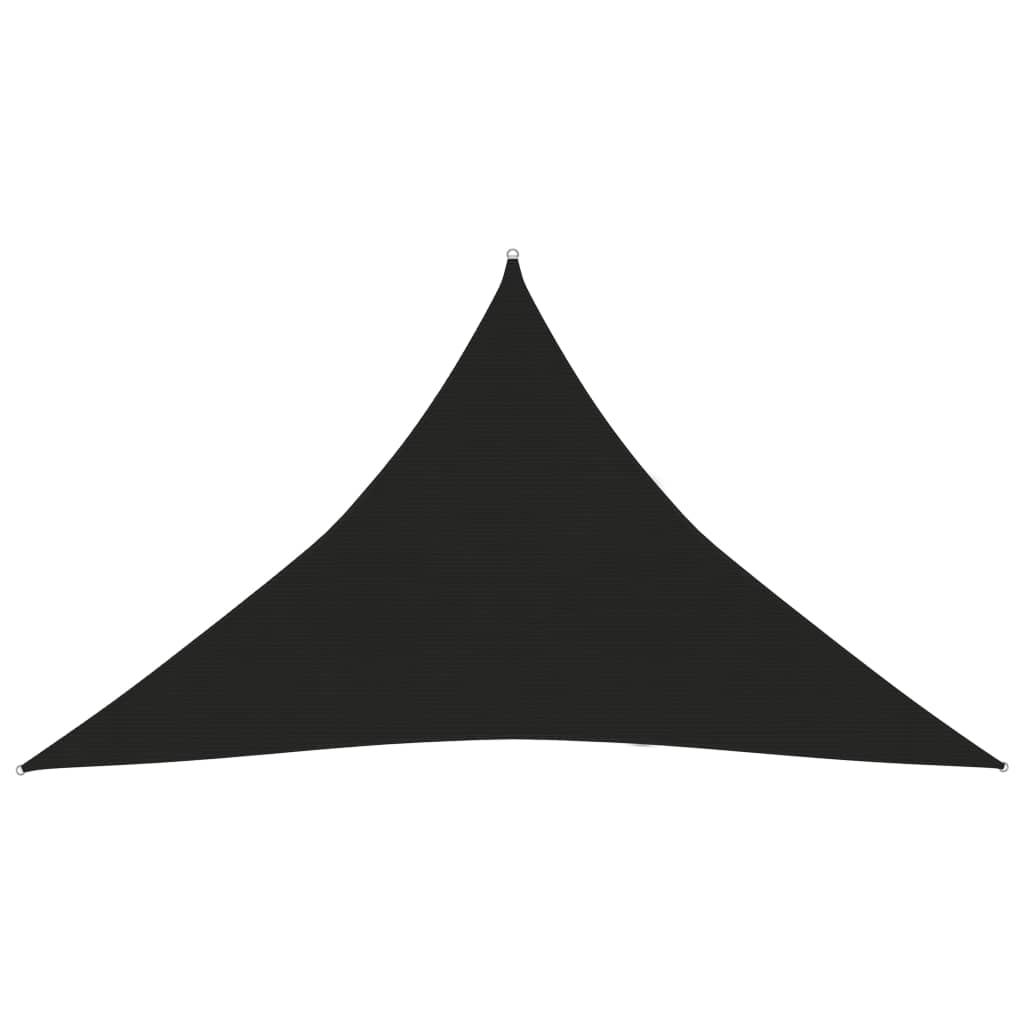 vidaXL Pânză parasolar, negru, 4x4x5,8 m, HDPE, 160 g/m² vidaXL