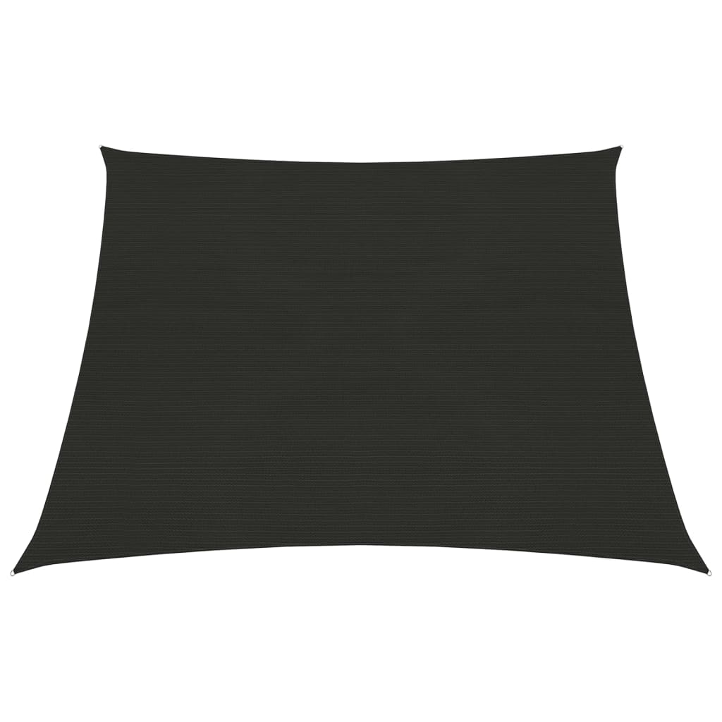 vidaXL Pânză parasolar, negru, 3/4×2 m, HDPE, 160 g/m² vidaXL