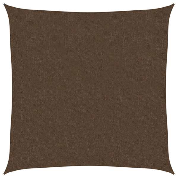 vidaXL p&auml;ikesepuri 160 g/m&sup2; pruun 3 x 3 m HDPE