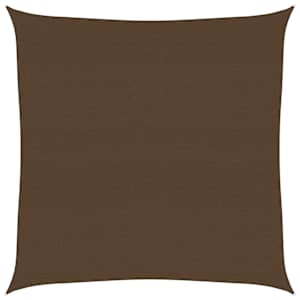 Plachta proti slunci 160 g/m² hnědá 4 x 4 m HDPE - obrázek 2