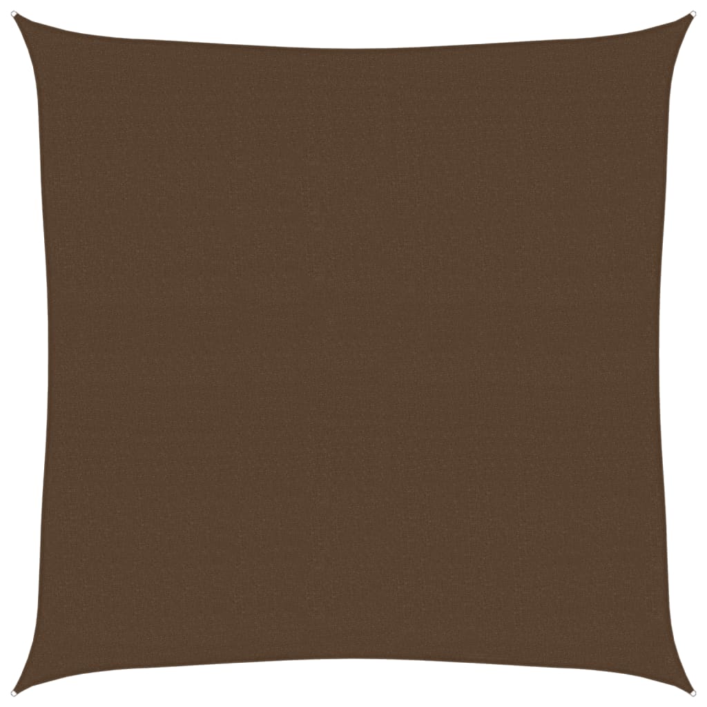 vidaXL StĂ­nĂ­cĂ­ plachta 160 g/mÂ˛ hnÄ›dĂˇ 7 x 7 m HDPE