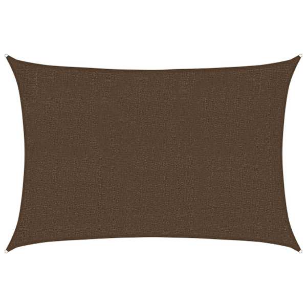 vidaXL p&auml;ikesepuri 160 g/m&sup2; pruun, 2 x 3 m, HDPE