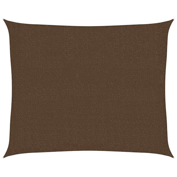 vidaXL p&auml;ikesepuri 160 g/m&sup2; pruun, 2,5 x 3 m, HDPE
