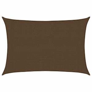 Stínící plachta 160 g/m² hnědá 3 x 5 m HDPE - obrázek 2