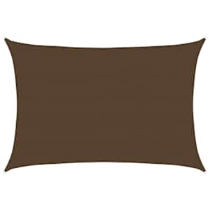 Plachta proti slunci 160 g/m² hnědá 5 x 7 m HDPE - obrázek 2