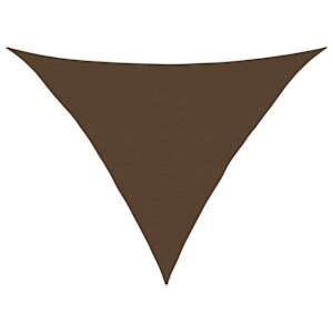 Stínící plachta 160 g/m² hnědá 5 x 5 x 6 m HDPE - obrázek 2
