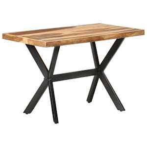 Jídelní stůl 120x60x75 cm masiv s medovou povrchovou úpravou - obrázek 9