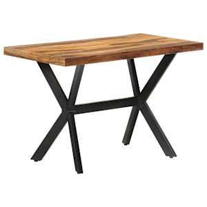 Jídelní stůl 120x60x75 cm masiv s medovou povrchovou úpravou - obrázek 10