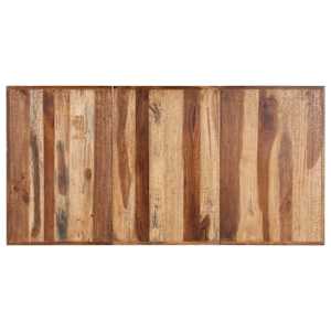 Jídelní stůl 160x80x75 cm masiv s medovou povrchovou úpravou - obrázek 4