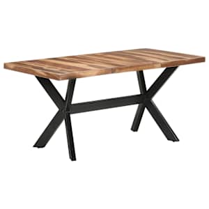 Jídelní stůl 160x80x75 cm masiv s medovou povrchovou úpravou - obrázek 7