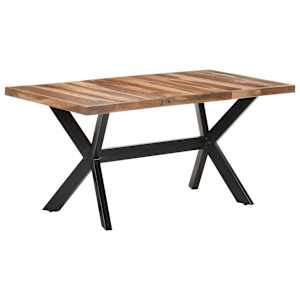 Jídelní stůl 160x80x75 cm masiv s medovou povrchovou úpravou - obrázek 8