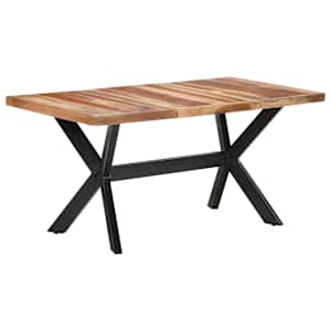 Jídelní stůl 160x80x75 cm masiv s medovou povrchovou úpravou - obrázek 9