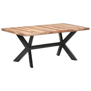 Jídelní stůl 180x90x75 cm masiv s medovou povrchovou úpravou - obrázek 1