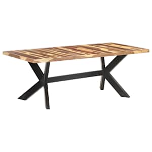 Jídelní stůl 200x100x75 cm masiv s medovou povrchovou úpravou - obrázek 11