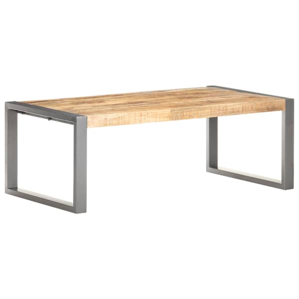 vidaXL kohvilaud, 110 x 60 x 40 cm, t&ouml;&ouml;tlemata mangopuit