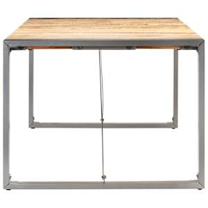 Jídelní stůl 180 x 90 x 75 cm masivní hrubé mangovníkové dřevo - obrázek 3