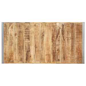 Jídelní stůl 180 x 90 x 75 cm masivní hrubé mangovníkové dřevo - obrázek 4