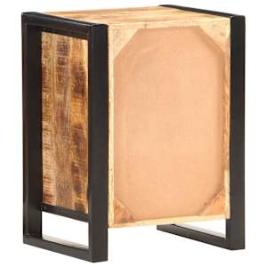 Noční stolek 40 x 35 x 55 cm masivní mangovníkové dřevo - obrázek 4