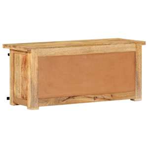 TV stolek 90 x 35 x 40 cm masivní mangovníkové dřevo - obrázek 3
