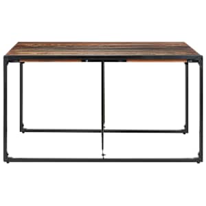 Jídelní stůl 140 x 140 x 75 cm masivní recyklované dřevo - obrázek 3