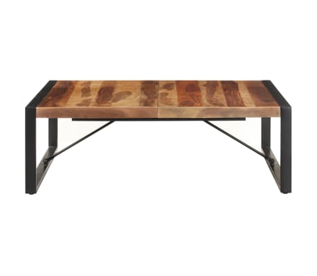 vidaXL Coffee Table 120x120x40 cm Solid Wood