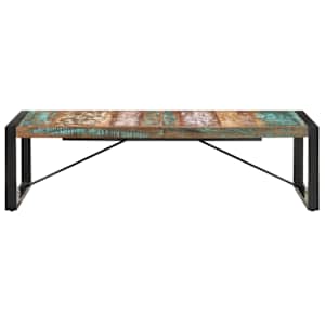 Konferenční stolek 140 x 70 x 40 cm masivní recyklované dřevo - obrázek 2