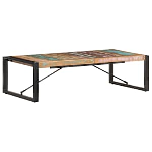Konferenční stolek 140 x 70 x 40 cm masivní recyklované dřevo - obrázek 11