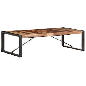 Konferenční stolek 140 x 70 x 40 cm masivní dřevo - obrázek 11