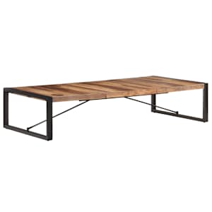 Konferenční stolek 180 x 90 x 40 cm masivní dřevo - obrázek 1