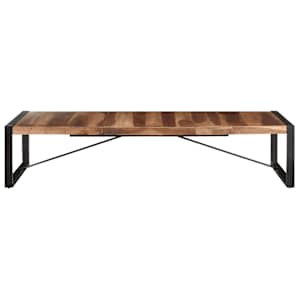 Konferenční stolek 180 x 90 x 40 cm masivní dřevo - obrázek 2