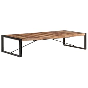 Konferenční stolek 180 x 90 x 40 cm masivní dřevo - obrázek 10