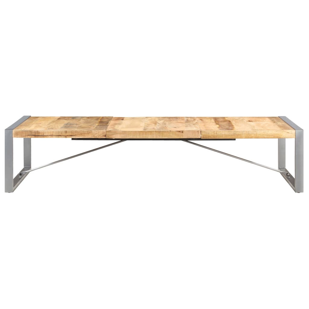  Konferenčný stolík 180x90x40 cm, surové mangové drevo