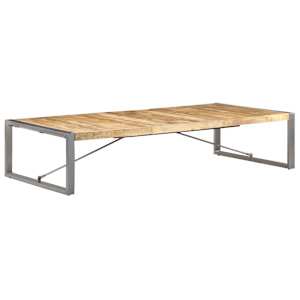 Konferenční stolek 180 x 90 x 40 cm hrubé mangovníkové dřevo - obrázek 11
