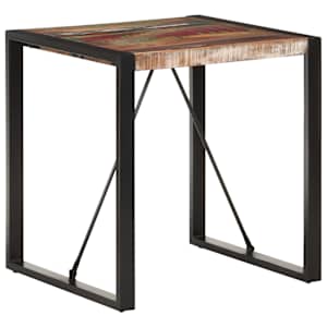 Jídelní stůl 70 x 70 x 75 cm masivní recyklované dřevo - obrázek 7