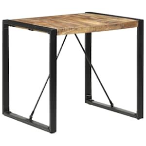 Jídelní stůl 80 x 80 x 75 cm masivní mangovníkové dřevo - obrázek 6
