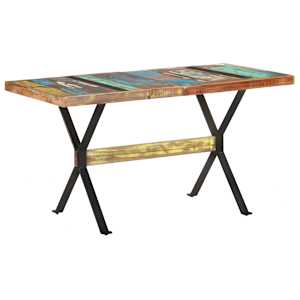 Jedilna miza 140x70x76 cm trden predelan les