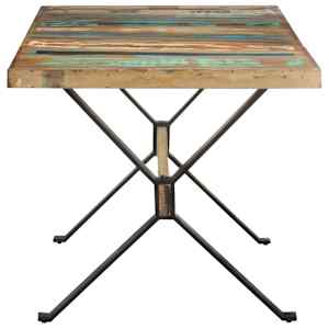 Jídelní stůl 160 x 80 x 76 cm masivní recyklované dřevo - obrázek 3
