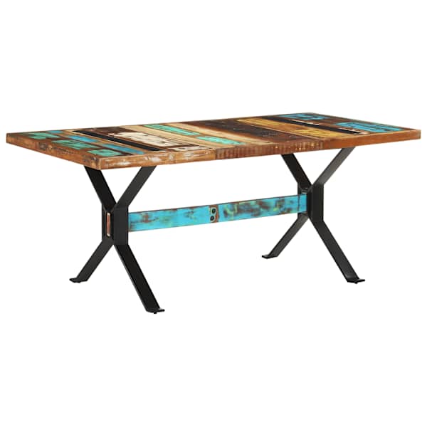 vidaXL s&ouml;&ouml;gilaud, 180 x 90 x 76 cm, toekas taaskasutatud puit