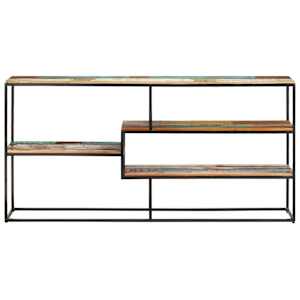 Příborník 150 x 30 x 75 cm masivní recyklované dřevo - obrázek 2